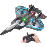 Remote Control - Airplane Fighter Jet with Light, 360° Flip