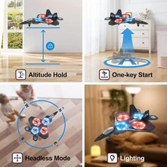 V17 Remote Control Airplane with LED Light