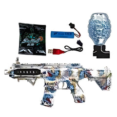 Automatic Gel Blaster Gun with 10K Gel Balls, Electric Operated Shooting Game
