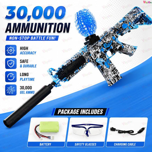 Kammateswara M416 Electric Automatic Gel Ball Blaster Gun