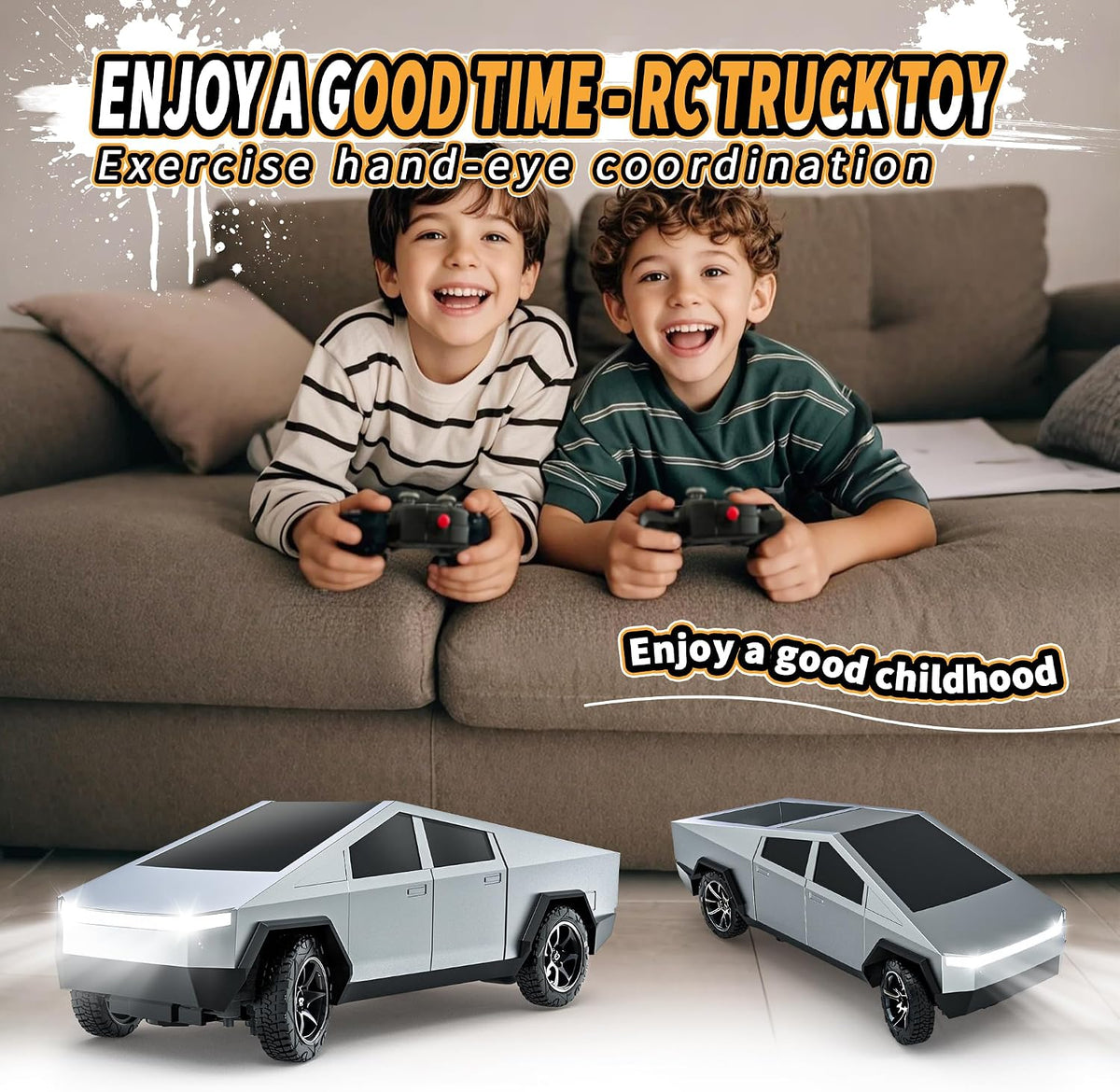 RC Car Toys, All Terrain 2.4GHz RC Truck